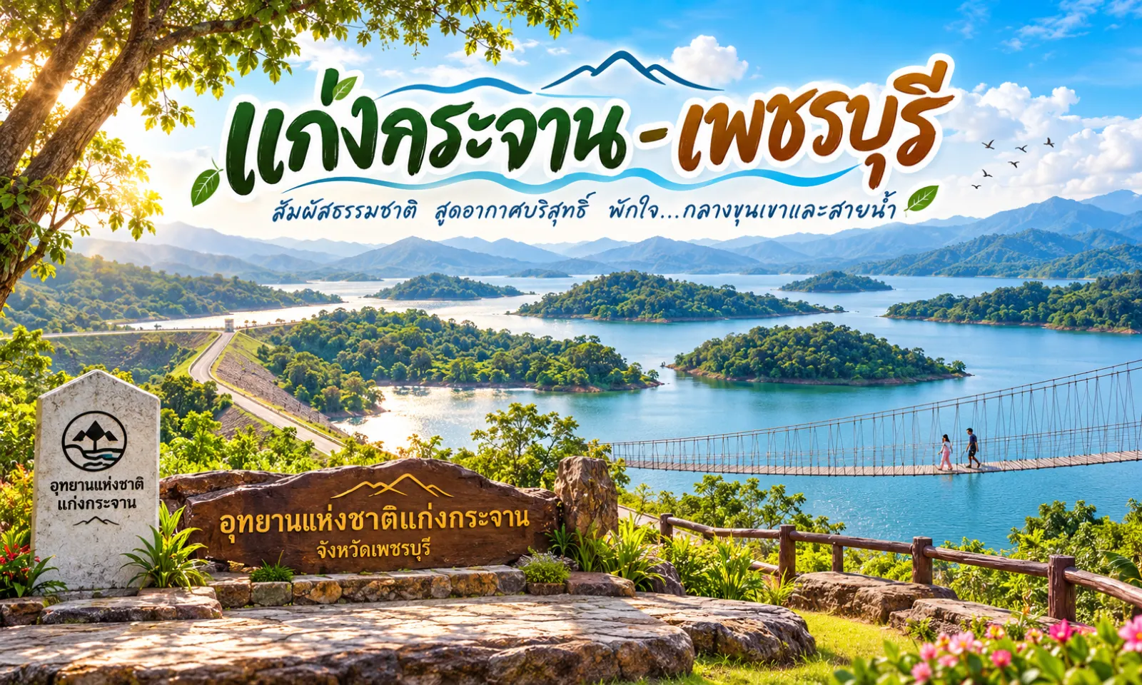 ภาพประกอบการค้นหาพื้นที่ แก่งกระจาน - เพชรบุรี