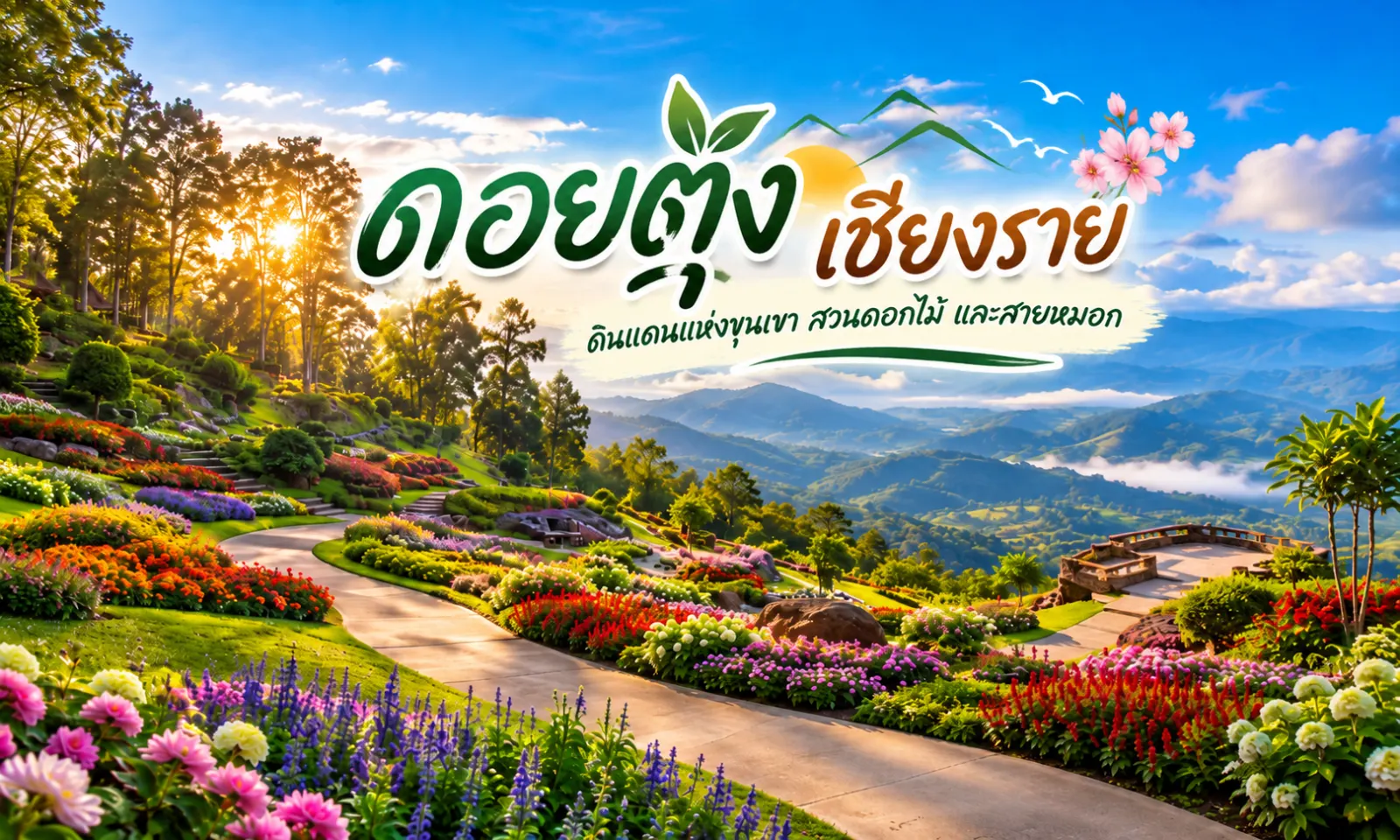 ภาพประกอบการค้นหาพื้นที่ ดอยตุง - เชียงราย